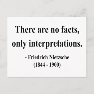Carte Postale Citation Nietzsche 9a