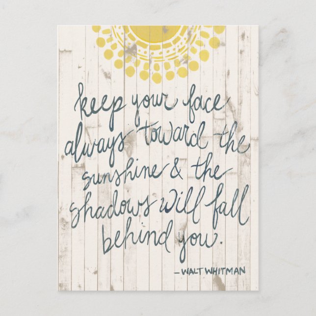 Carte Postale Citation Soleil III (Devant)