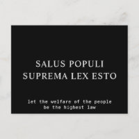 Citation Sur Le Bien-Être Du Peuple En Droit Latin