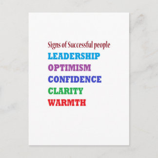 Carte Postale Citations de gestion Sagesse Mots sur le leadershi
