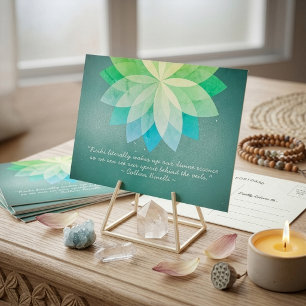 Carte Postale Citations de Maître Reiki et d'Instructeur de Médi