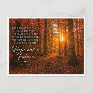 Carte Postale Citations Inspirantes de la Bible Cadeau Chrétie