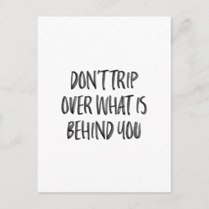 Carte Postale Citations Inspirationnelles Lettrées À La Main