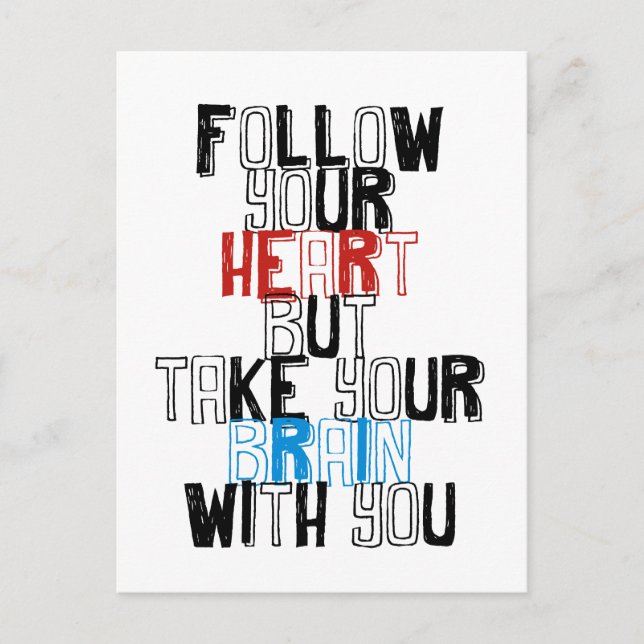 Carte Postale Citations Modèle (Devant)