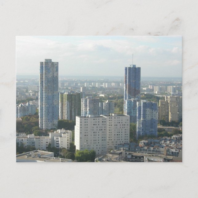 Carte Postale cité Pablo à Nanterre vue de la défense 20 (Devant)