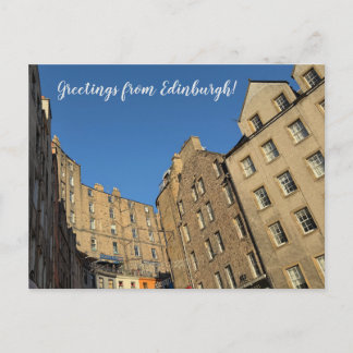 Carte Postale CITINERARIES: Greetings from Edinburgh!