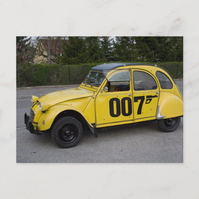 Carte Postale Citroën 2 CV (Devant)