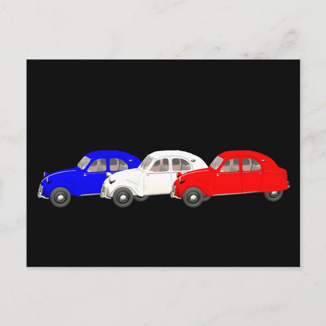 Carte Postale Citroën 2 CV (Devant)