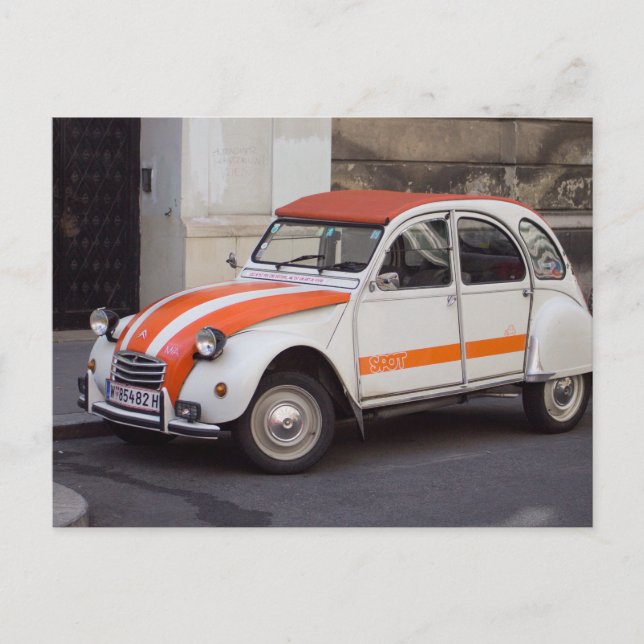 Carte Postale Citroën 2 CV Spot (Devant)