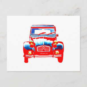 Carte Postale Citroen 2CV 2