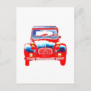 Carte Postale Citroen 2CV 2
