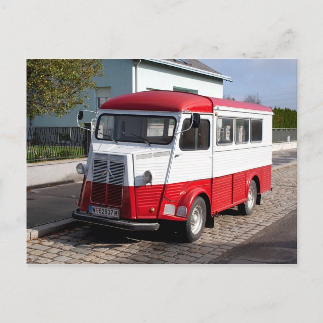 Carte Postale Citroen Type H Van (Devant)