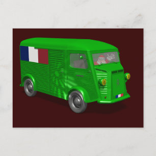 Carte Postale Citroen Type H Van Tube