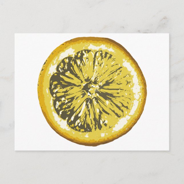 Carte Postale Citron (Devant)