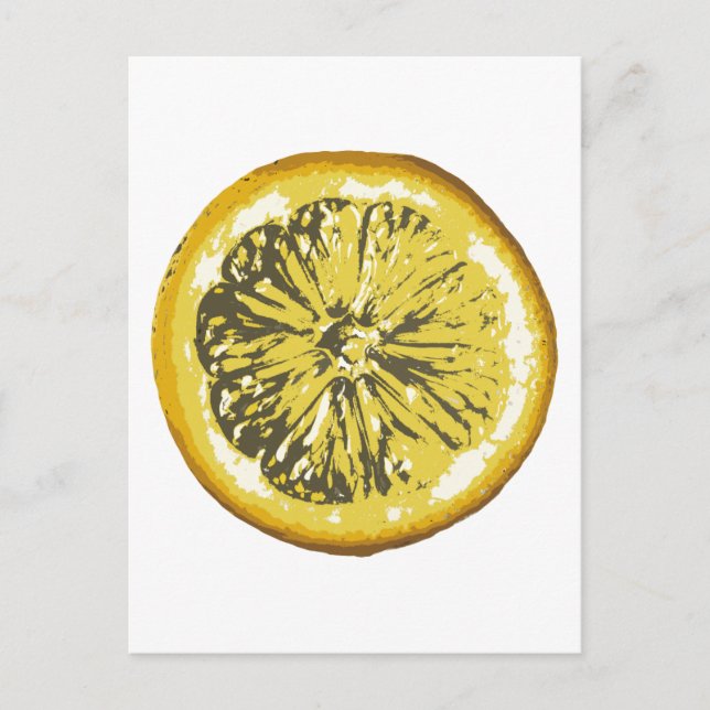 Carte Postale Citron (Devant)