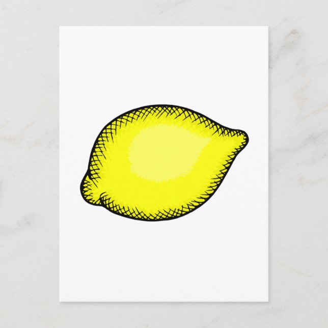 Carte Postale Citron géant (Devant)