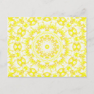 Carte Postale Citron meringue kaléidoscope