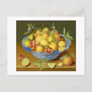 Carte Postale Citrons, oranges et grenade