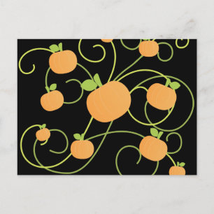 Carte Postale Citrouille