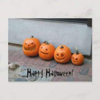 Carte postale Citrouille Halloween