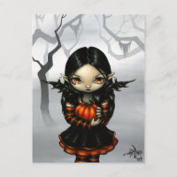 Carte postale "Citrouille Pixie"
