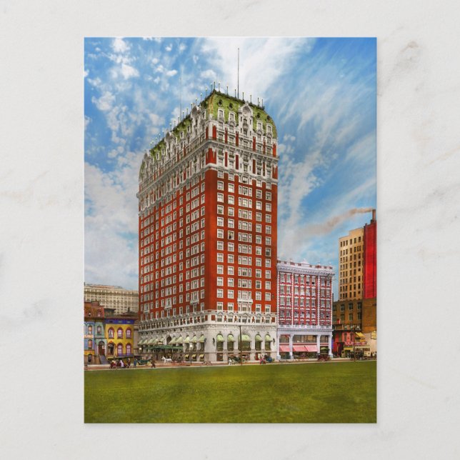 Carte Postale City - Chicago IL - L'hôtel Blackstone 1915 (Devant)