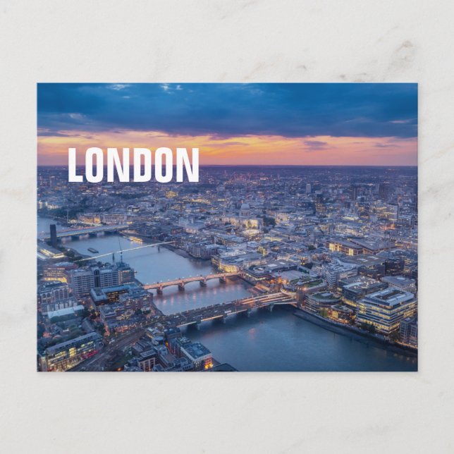 Carte Postale City de Londres (Devant)