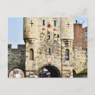 Carte Postale City Gate À York Dans Le North Yorkshire