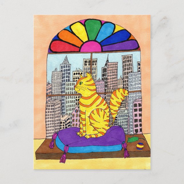 Carte Postale City Kitty (Devant)