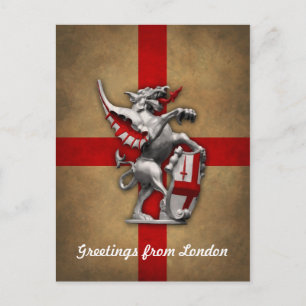 Carte postale City of London Dragon