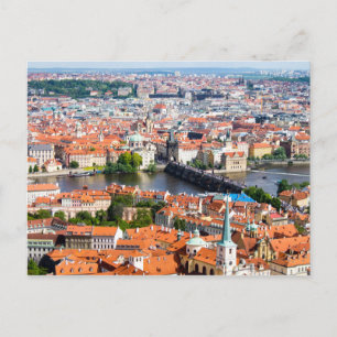 Carte Postale Cityscape à Prague
