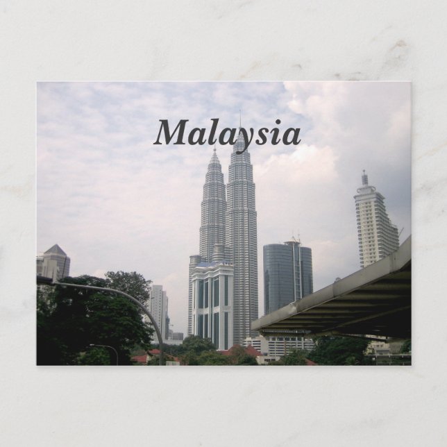 Carte Postale Cityscape Malaisie (Devant)