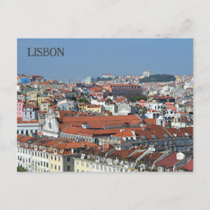 Carte postale Cityview Lisbonne Portugal