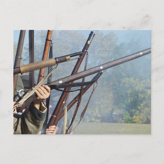 Carte Postale Civil War Days Hartford City, Indiana (Devant)