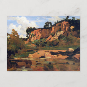 Carte Postale Civita Castellana de Jean-Baptiste Camille Corot