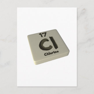 Carte Postale Cl Chlorine