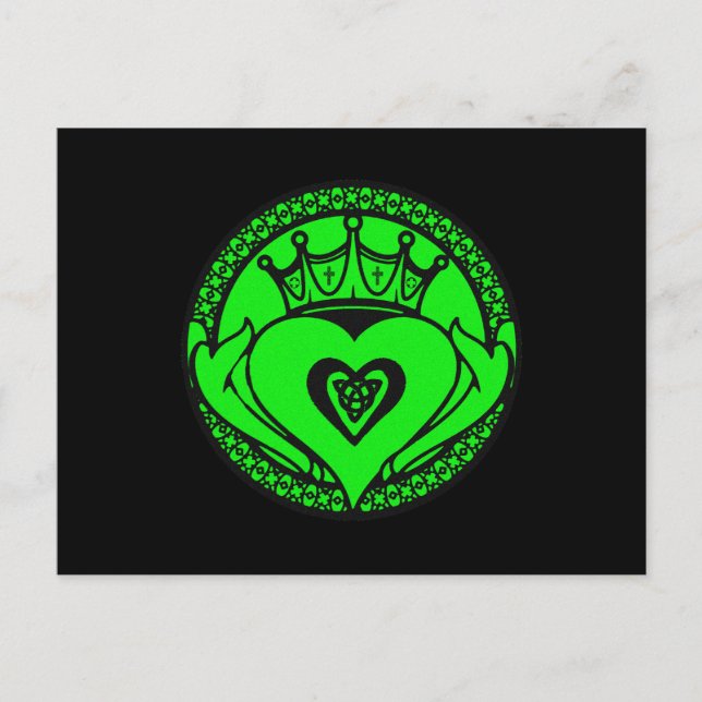 Carte Postale Claddagh (Devant)