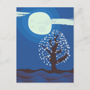 Carte Postale clair de lune