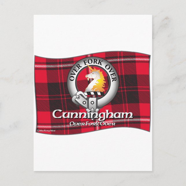 Carte Postale Clan Cunningham (Devant)