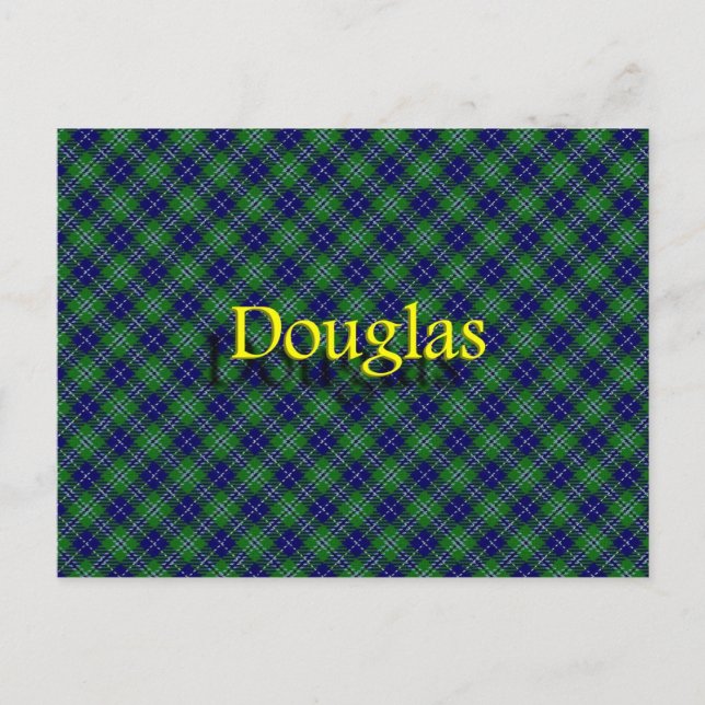 Carte Postale Clan écossais Douglas (Devant)