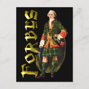 Carte Postale Clan Forbes Highland Dream