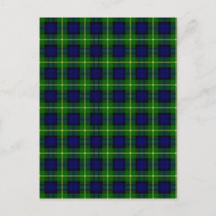 Carte Postale Clan Gordon Tartan