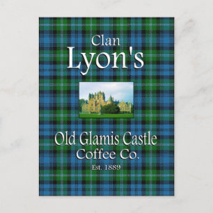 Carte Postale Clan Lyon's Old Glamis Castle Coffee Co.