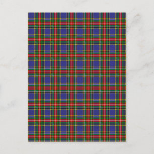 Carte Postale Clan MacBeth Tartan