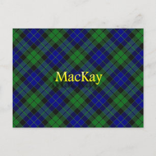 Carte Postale Clan MacKay écossais