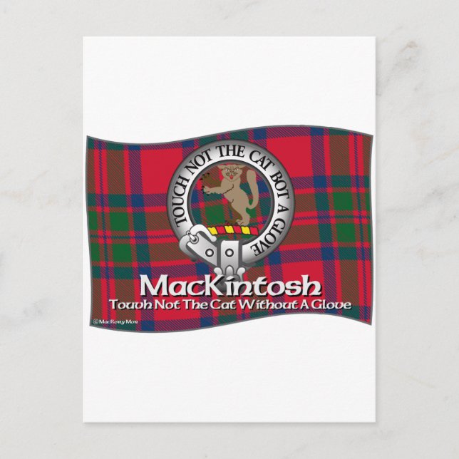 Carte Postale Clan MacKintosh (Devant)
