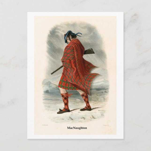 Carte Postale Clan MacNaughton (Devant)