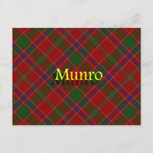 Carte Postale Clan Munro écossais