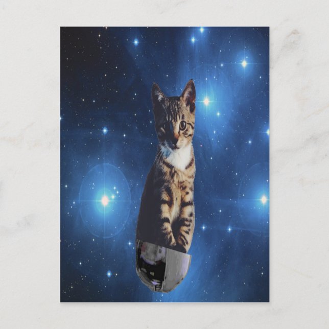 Carte Postale Clancy the Space Cat (Devant)
