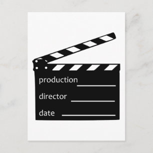 Carte Postale Clappeur de film
